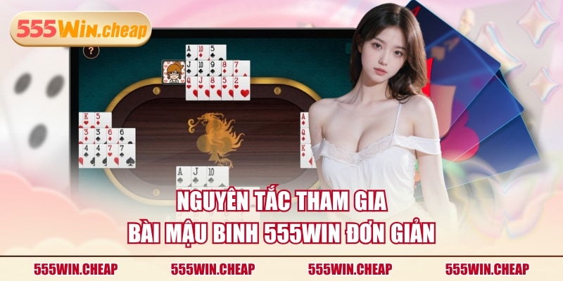 Luật chơi Mậu Binh 555WIN được xây dựng dựa trên nguyên tắc của bài Mậu Binh truyền thống, nhưng được tối ưu hóa cho môi trường trực tuyến, giúp người chơi dễ nắm bắt và thao tác nhanh chóng. Mỗi ván sử dụng bộ bài tây 52 lá tiêu chuẩn, trong đó mỗi người chơi nhận 13 lá.Nguyên tắc tham gia bài Mậu Binh 555WIN đơn giản